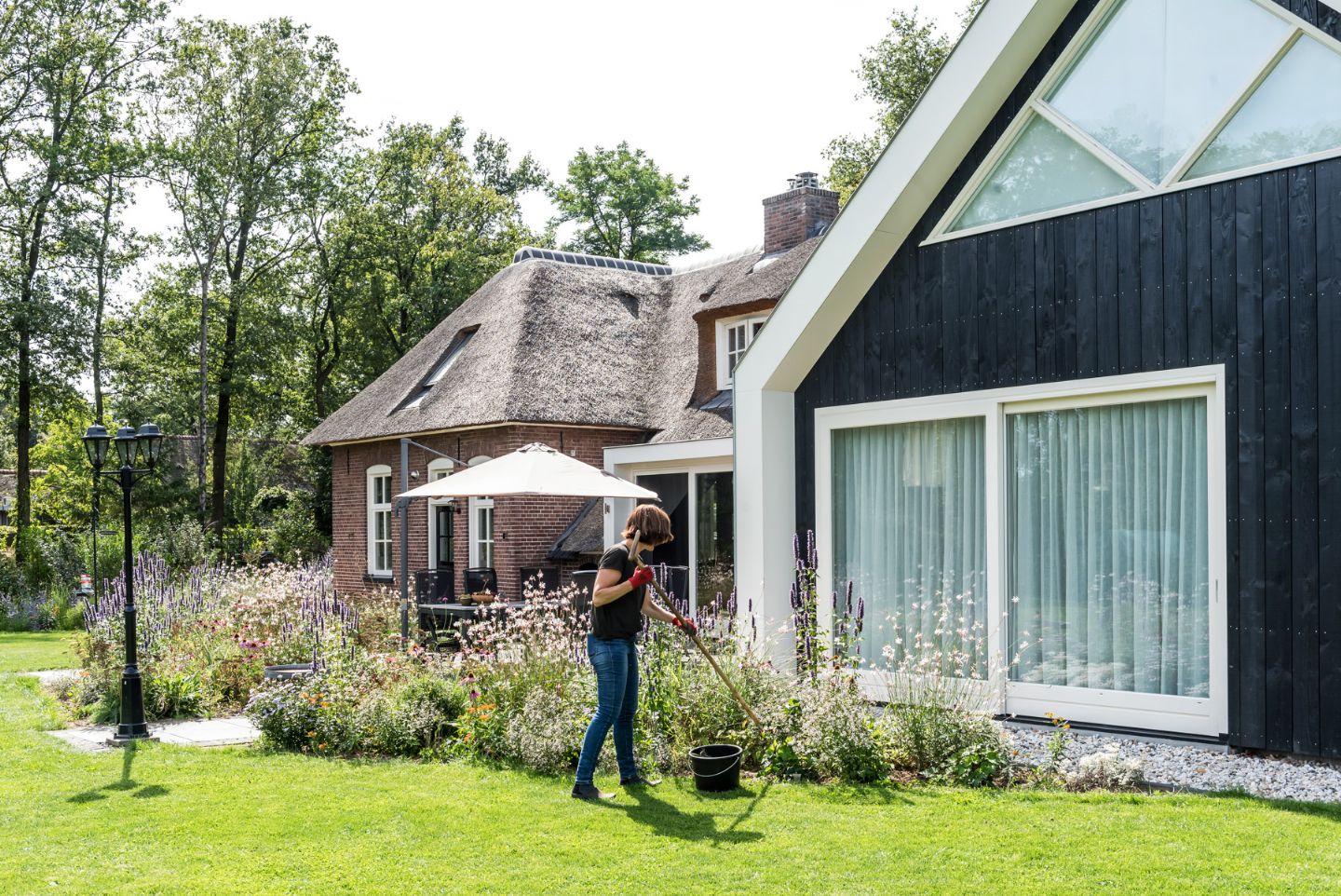 Boerderijtuin voorbeeld (Bathmen)